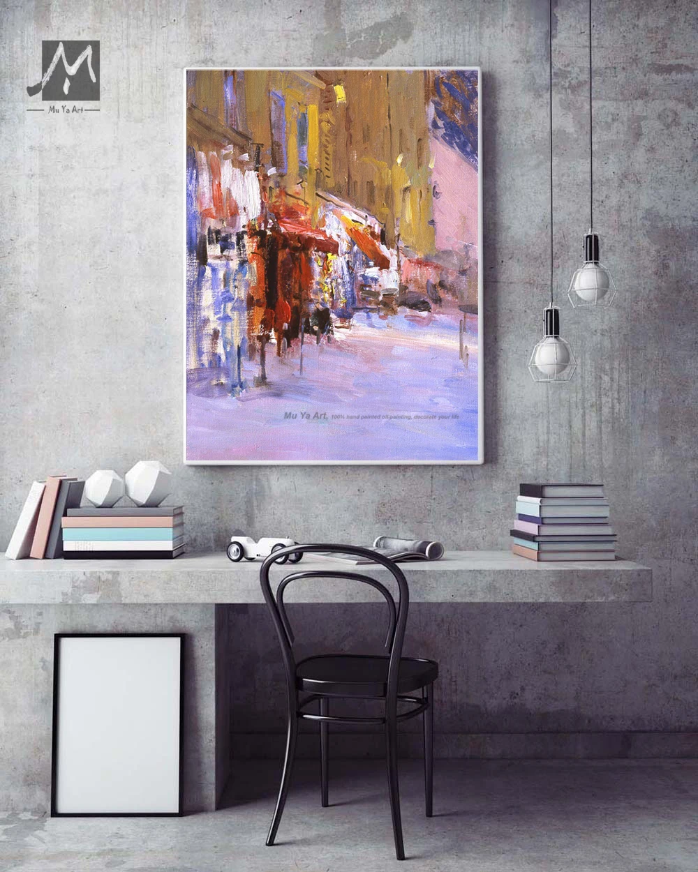 Buy Famous art deco paintings reproduction Knife oil