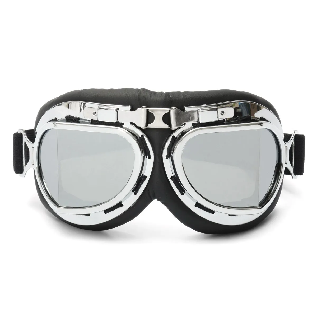 NEW Pilot Motorcycle Sport Ski Clear Goggle Eyewear Scooter Goggle