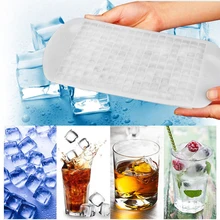 Кухонные инструменты 160 силиконовые полости лоток для льда кубик льда лоток мини кубики льда маленькая квадратная формочка льдогенератор А