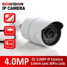 Пуля HD 4MP/3MP IP Камера onivf открытый POE видеонаблюдения Камера ИК ночного H.265/H.264 видеонаблюдения Камеры скрытого видеонаблюдения xmeye P2P вид