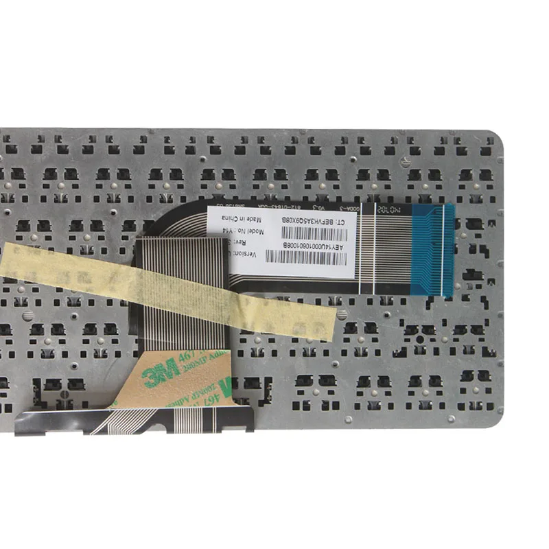  US laptop keyboard FOR HP 762529-001 765806-001 9Z.N9HSQ.701 V140646BS1 AEY14U00410 2B-08601Q100 En