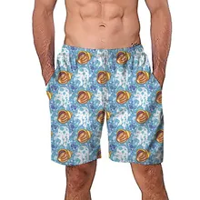 KLV пляжные мужские шорты для серфинга спортивные пляжные штаны мужские шорты для плавания быстросохнущие мужские#3