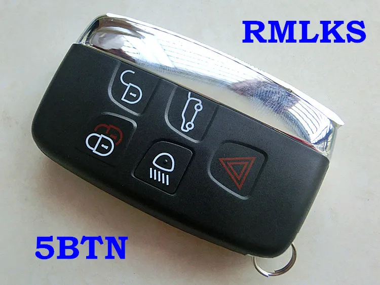 RMLKS Smart Remote Key Shell 5 Button Remote Key Fob Fit For LAND ROVER