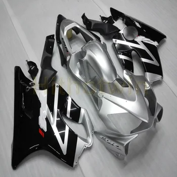 

Custom motorcycle cowl for 01-03 CBR600F4i 2001 2002 2003 motor fairing+Screws+Injection mold silver black