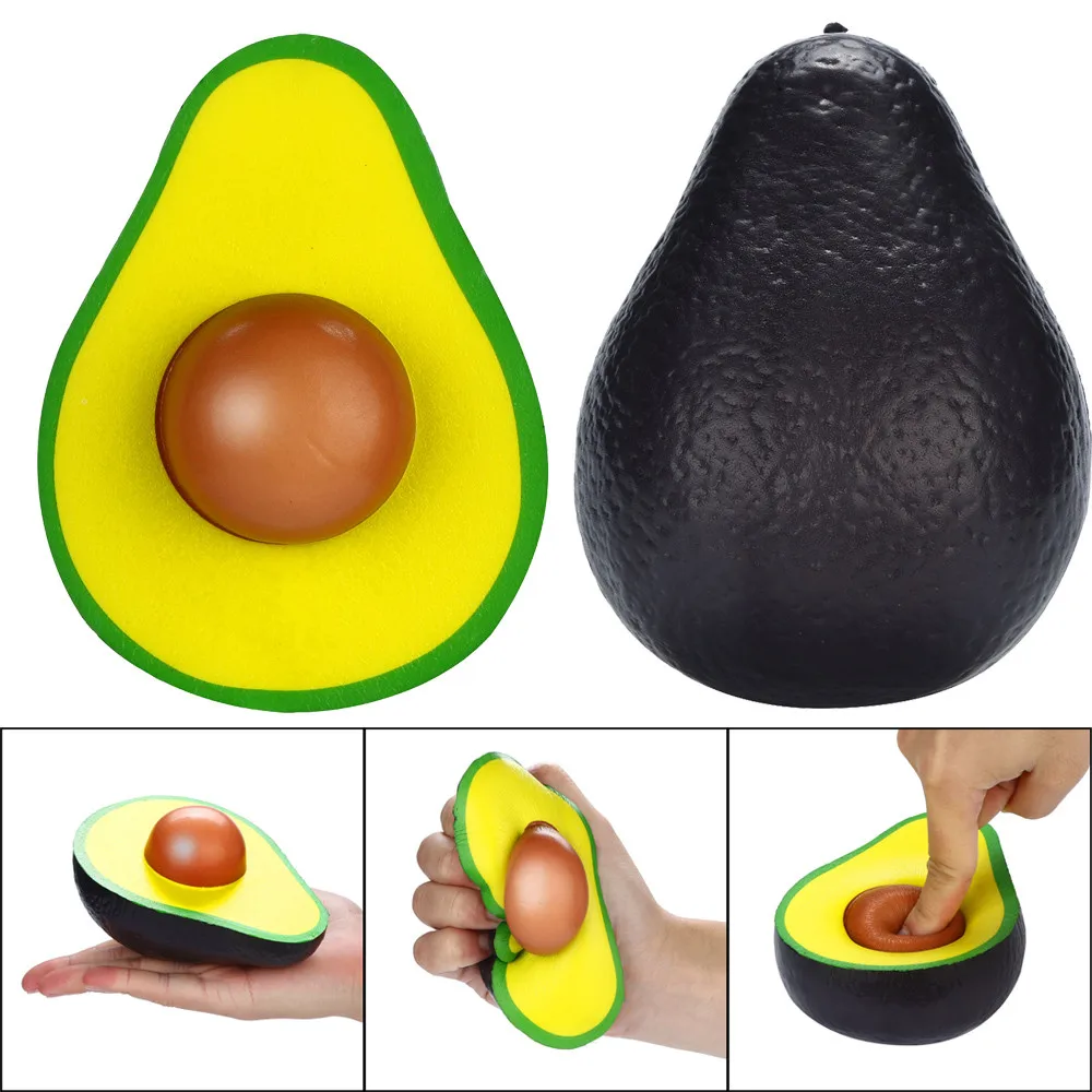 

Soft Simulated Avocado Slow Rising Cream Scented Reduce Stress Relief Toys Kids Toy Gift Reduce Toys Dropshipping