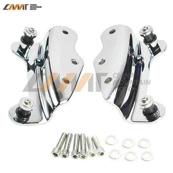 

Chrome 4 Point Docking Hardware Kit case for Harley Road King FLHR Road Glide 2009-2013
