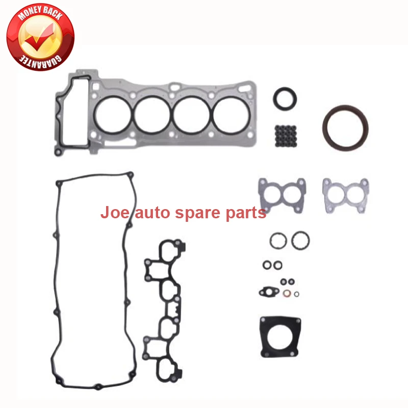 QG16 QG16DE Động Cơ Đầy Đủ gasket set kit đối với Nissan Sunny NEO N16 Primera P12 Sentra N16 Scala Almera 1.6L 10101-8M027 101018M027