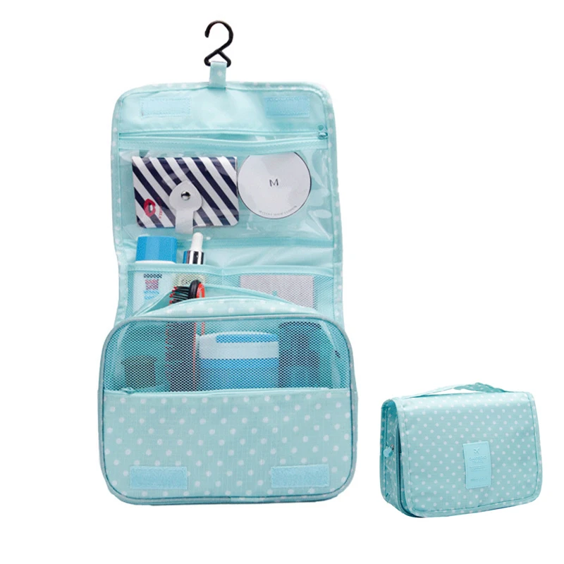  New Portable Travel Cosmetic Storage MakeUp Bag Folding Hanging Toiletry Case Wash Organizer Pouch 