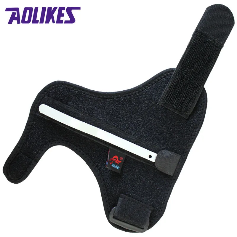 AOLIKES 1 Pcs Wrist Thumbs Guards Protector With Plate Supporting Sport Sprain Injury Recovery Hand Support Wrap Strap Band