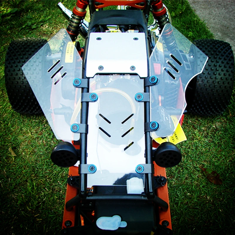 Windshield Window front rear fits HPI Baja 5B SS ROVAN KING MOTOR 1/5 buggy