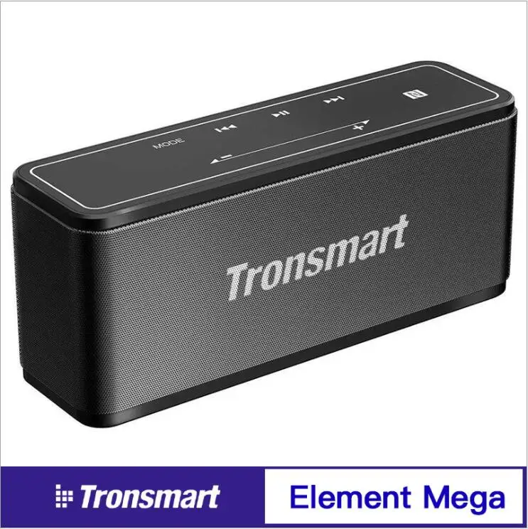 

Tronsmart Element Mega Bluetooth Speaker Wireless Speaker 3D Digital Sound TWS 40W Output NFC 20m Portable Speaker MicroSD Card