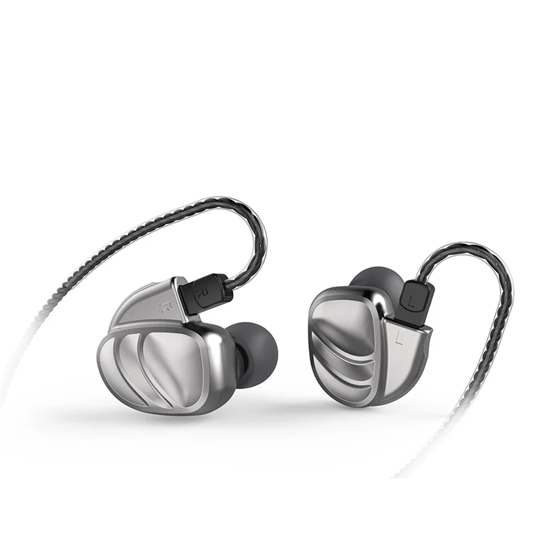 

KC2 2BA+2DD Hybrid Drive Metal In Ear Earphones HIFI DJ Monito Running Sport Earphone Earplug Headset 2Pin Detachable Headplug