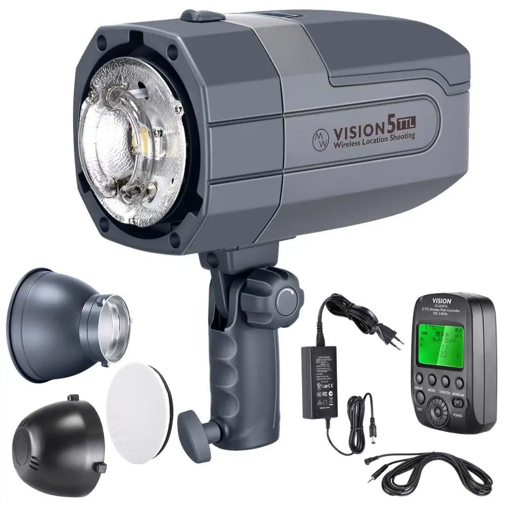 Уличная студийная стробоскопическая вспышка Neewer Vision5 400 Вт TTL для SONY/Canon/Nikon HSS с