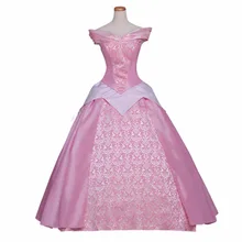 Custom Made Women’s Dress Sleeping Beauty Princess Aurora Dress Costume Cosplay Pink Version for Party&Wedding