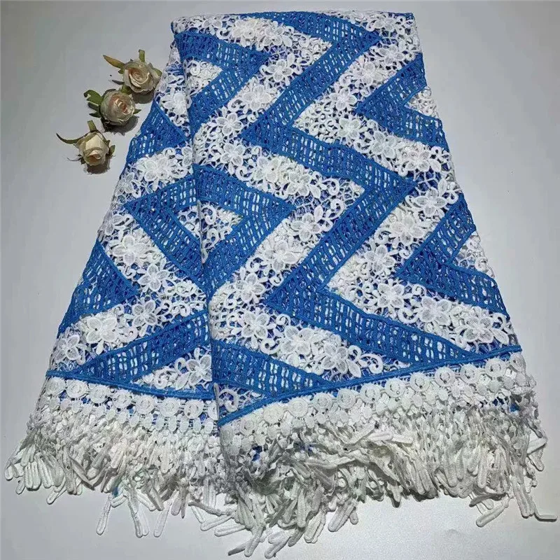 

2018 African Swiss Voile Lace Fabric embroidery lace trim high quality african Dry cotton lace fabric for wedding ZQ030603