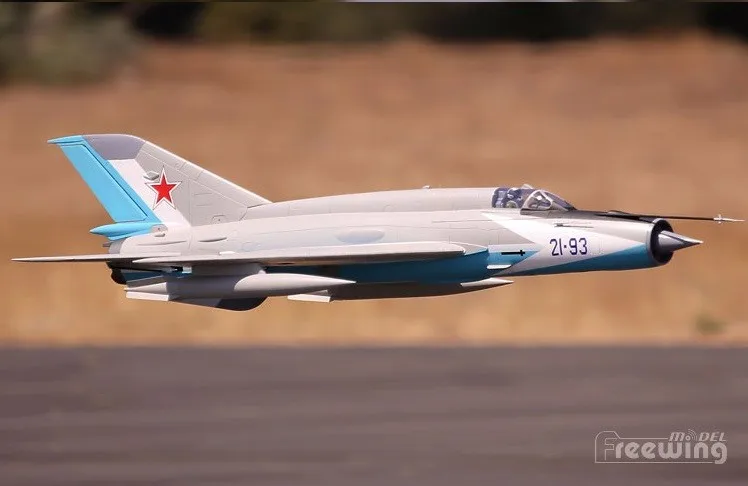 Freewing rc самолет Mig21 Mig-21 80 мм EDF реактивный комплект и сервоприводы