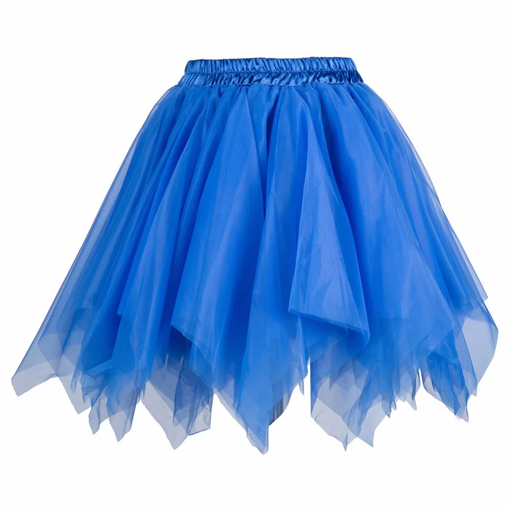 Красный/черный Многослойная Тюль пушистый Лолита Pettiskirt юбка-пачка короткие Нижняя юбка Для женщин пикантные Юбки для женщин Для женщин S Plus