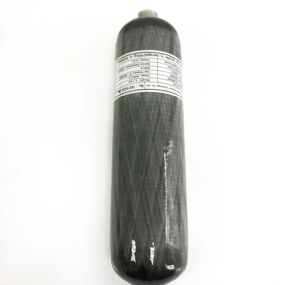 Best Selling 3L 4500psi Carbon Fiber SCUBA Diving Tank/Compressed Air Bottle Quality Assured Airgun Drop Shipping AcecareAC103-Q Best Selling 3L 4500psi Carbon Fiber SCUBA Diving Tank/Compressed Air Bottle Quality Assured Airgun Drop Shipping AcecareAC103-Q