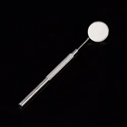 Dental Mouth Mirror Multifunction Checking Eyelash Extension Tool Stainless Steel Dental Inspection Mirror Teeth Cleaning Supply