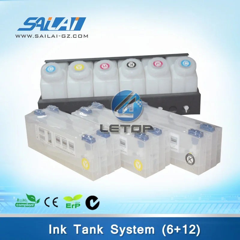 

Inkjet Printer Parts Ciss Tank System With 12 pcs 220ml cartridge