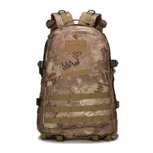 NoEnName_Null 2017 Unisex Al Aire Libre de Gran Capacidad 40L que va de Excursión Bolsa Ejército Táctico Militar Senderismo Mochila Mochila de Camuflaje