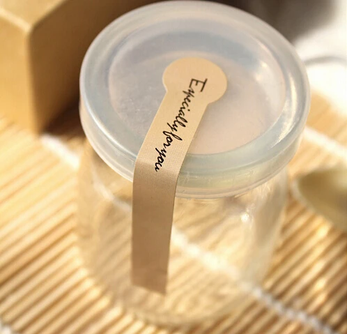 

240X "Especially For You" Retro Kraft Handmade Baking Cupcake Cake Waffles Gift Labels Sticker Sealing Lipstick