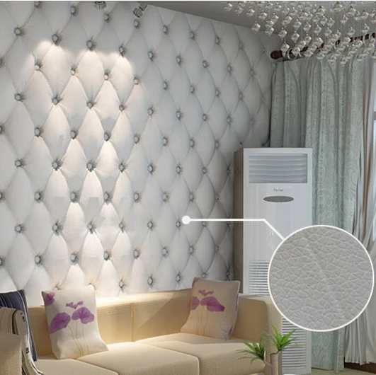 Scarica Gratis Images Papier Peint Simili Cuir Souple Sac 3d Papier Peint Pvc Blanc le plus cool par