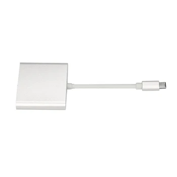 

Type C To 4K HDMI USB 3.0 Charging HUB Adapter USB-C 3.1 Converter For Macbook USB 3.0 female output HDMI female usb charge A30