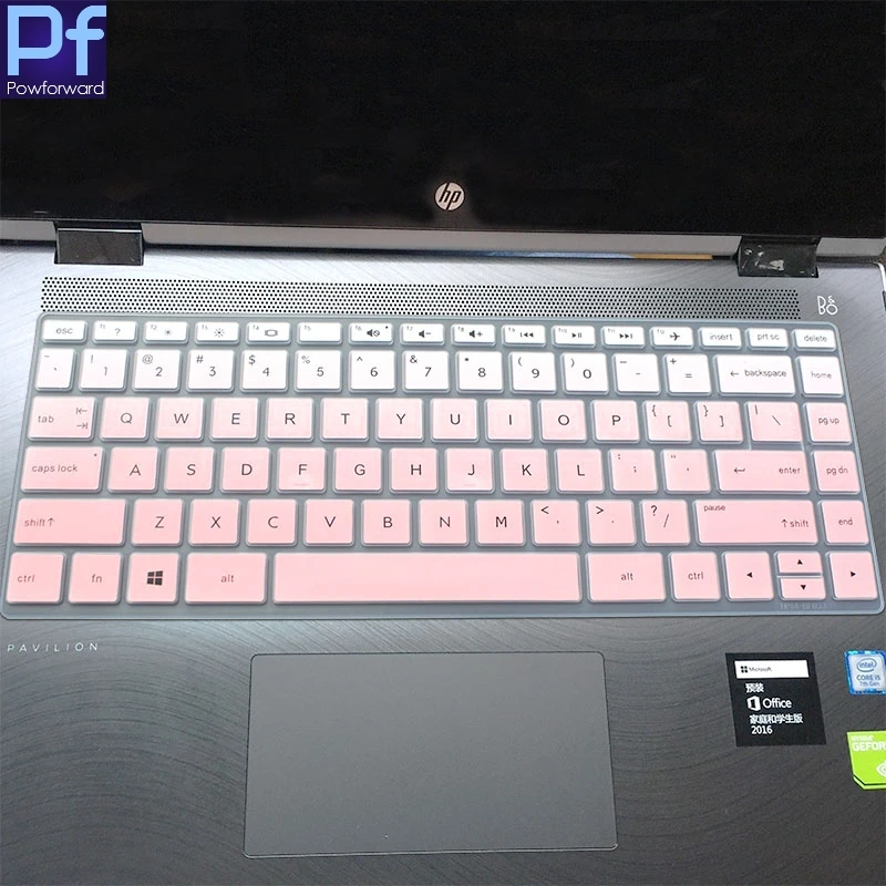 13,3 дюйм чехол для клавиатуры протектор для hp ENVY ноутбук 13-ad117TX 13-ad112tx 13-ad100tx 13-ad107tx 13-ad117tu 13-ad120tu - Цвет: fadepink
