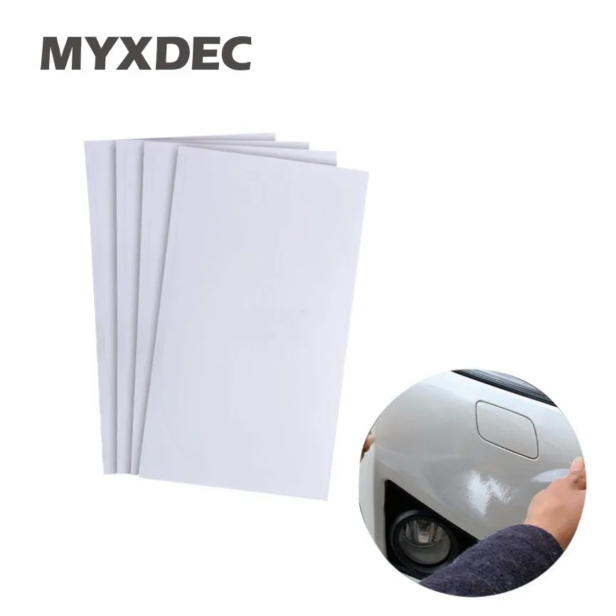 

4x Universal Thickness 0.2mm Rhino Skin Car Front Bumper Hood Paint Protection Film Vinyl Clear Transparence Film Car Styling