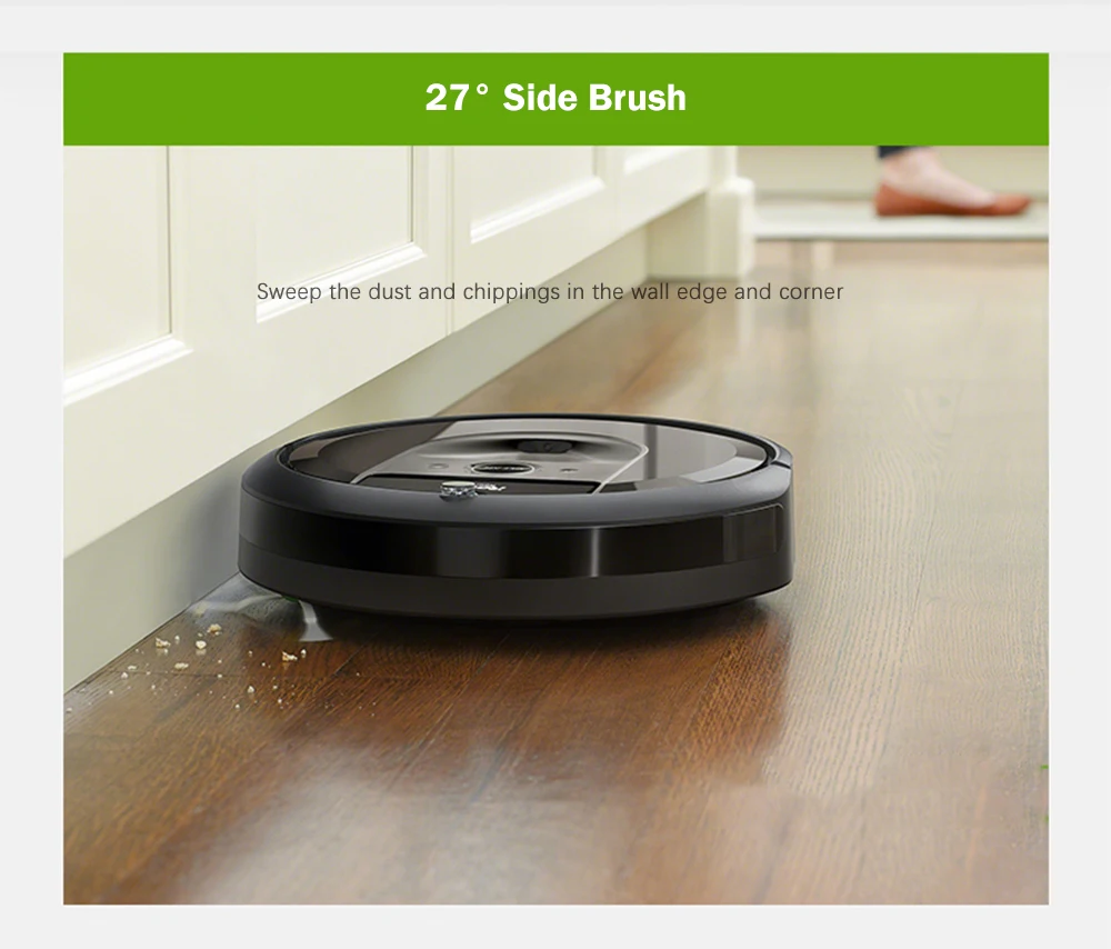 Робот-пылесос IRobot Roomba I7 Plus с автоматическим удалением грязи, отпечаток Smart Mapping, Автоматическая перезарядка, умное управление
