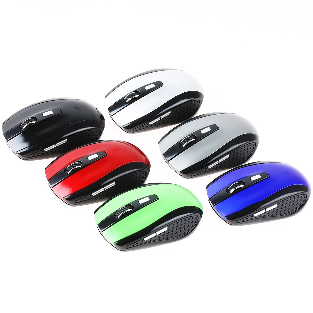 

2.4GHz Wireless Mouse Portable Cordless Optical Gaming Mice With USB Receiver For Laptop PC MacBook