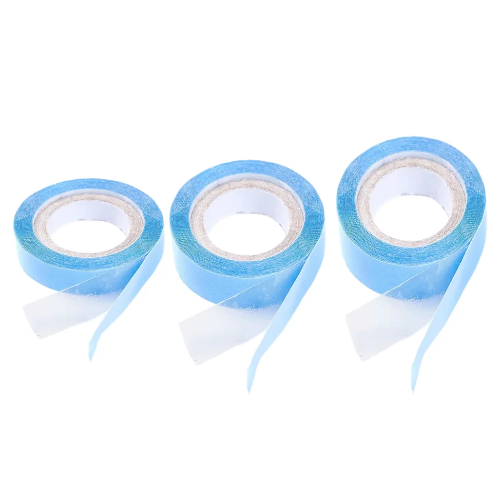 3 Yards Lace Front Wig Support Tape Roll Strong Adhesive Double-side Hair Replacement Tape for Skin Weft Hair Toupees Beards Wig