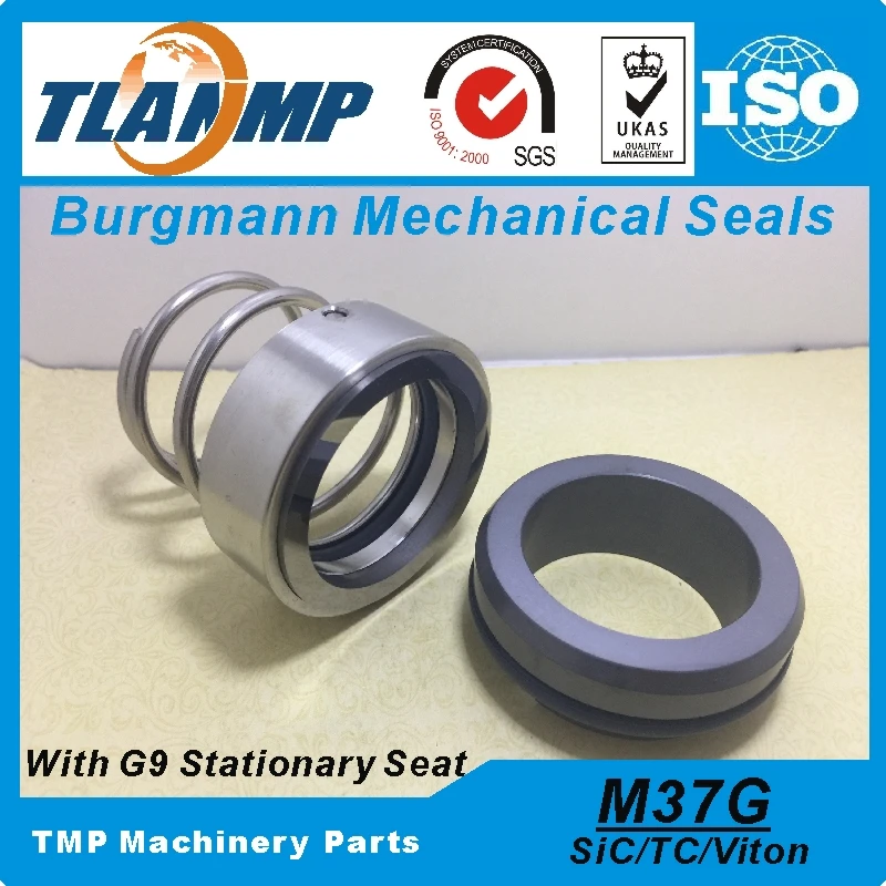 M37G-20/G9 M37G/20-G9 механические уплотнения burgmann(материал: SiC/TC/Vit) с G9 карбида кремния сиденья для вала размер 20 мм насосы