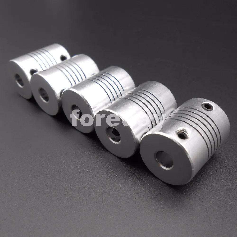 Aluminium Alloy Plum Coupling OD40 L66 Elastic Coupling Servo Motor Coupler BF 8
