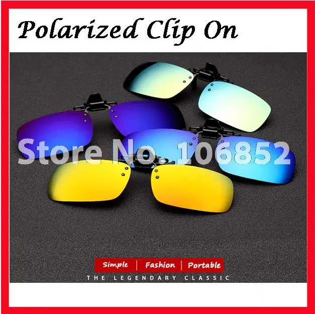 Gafas De Sol Polarizadas Con Clip Sobre Gafas Con Bloqueo UV