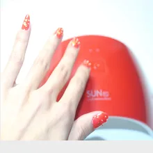 SUN9c 24 Вт белый свет светодиодный Сушилка для ногтей профессиональный Гель-лак лечебная ультрафиолетовая лампа дизайн ногтей быстрая сушилка сушильная машина маникюр