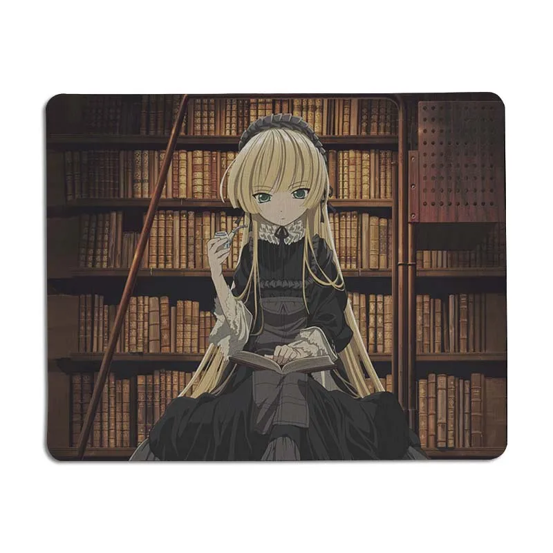 Красивое аниме maiyaca gosick Противоскользящий прочный силиконовый коврик размер мыши для 180x220x2 мм и 250x290x2 мм маленький коврик для мыши - Цвет: 18x22cm