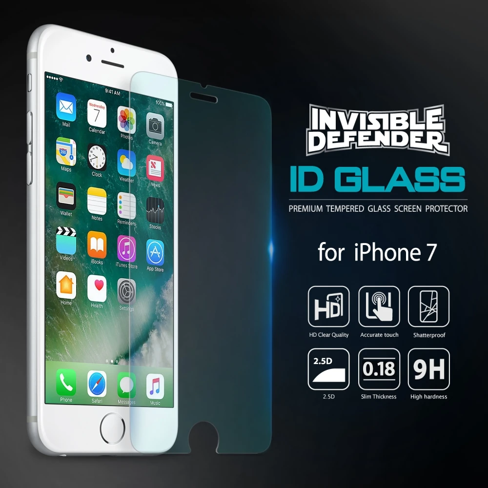 imágenes para Original ringke identificador de vidrio para iphone 7 (4.7 pulgadas) TEMPERDE Premium 9 H 2.5D Protector de pantalla con El Paquete Al Por Menor imágenes para Original ringke identificador de vidrio para iphone 7 (4.7 pulgadas) TEMPERDE Premium 9 H 2.5D Protector de pantalla con El Paquete Al Por Menor