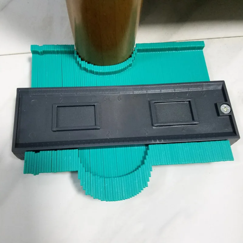 

Multifunction Plastic Profile Copy Gauge Contour Gauge Duplicator Standard 5" Width Wood Marking Tool
