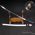 Японский самурайский меч Tsuba набор Fuchi Kashira Menuki Тигр Дизайн Металлическая латунная фурнитура бренд поставка