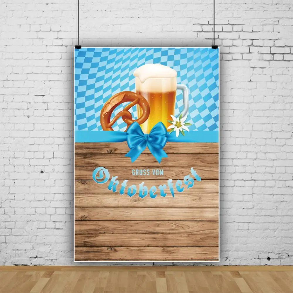 Фоны для фотографий счастливое пиво oktoberfest вечерние фестивали деревянный пол