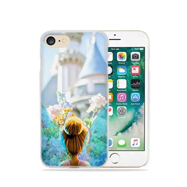 PlusPeter Pan Wendy Tinkerbell модный прозрачный чехол для iPhone XI R XS Max XR X 4S 5s SE 6 6s 7 8 Plus - Цвет: 004