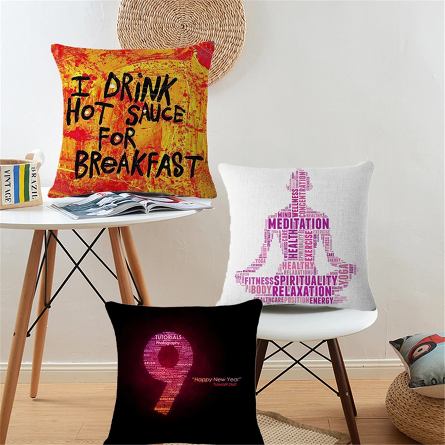 الشمال إلكتروني خمر ديكور المنزل وسادة القضية وسادة الزخرفية يغطي ل أريكة مكتب كرسي أريكة رمي غطاء وسادة الكتان b184