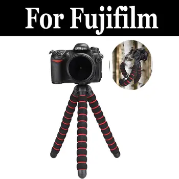 

Flexible Sponge Octopus Tripod Stand Mount With Holder For Fujifilm Xq1 Xq2 X-S1 X-T1 X-T1 Ir X-T10 X-T100 X-T2 X-T20 X-T3 X-T30