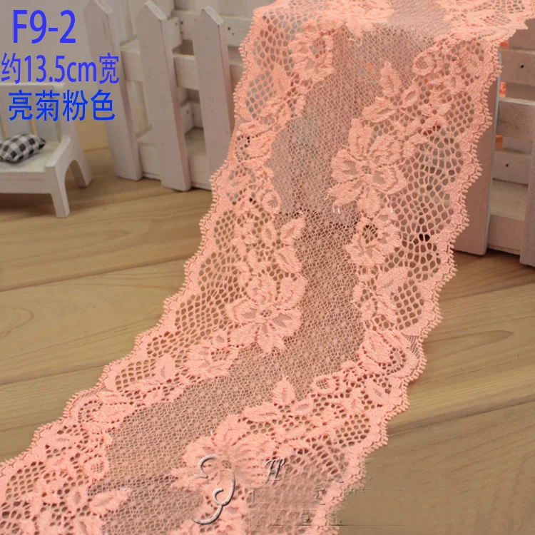 

6Meters/lot Sky blue orange pink stretch mesh lace clothes skirt curtain decorative lace accessories AC543