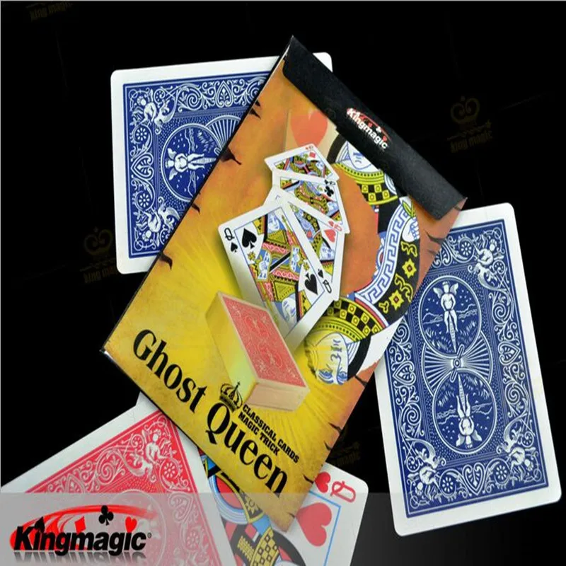 Волшебные реквизиты Ghost Queen Phantom King волшебные фокусы игрушки карты Fuuny бесплатная