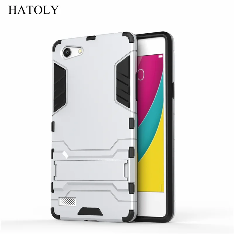 Защитный чехол HATOLY для OPPO A33 A33M A33W Гибридный Силиконовый Резиновый жесткий