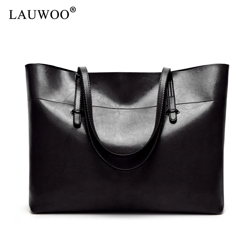 LAUWOO Handbags Women Shoulder Bags Female Big High Capacity Casual