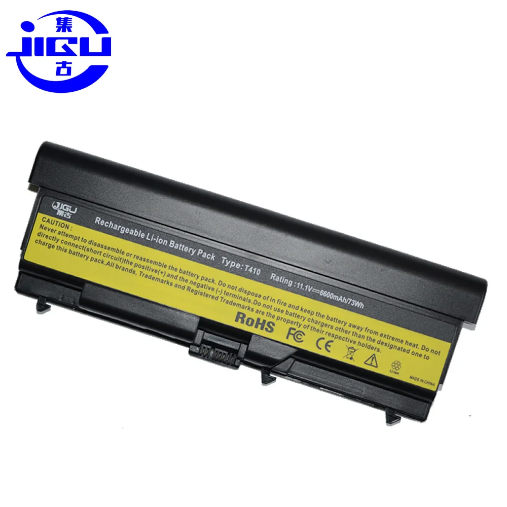 JIGU 9 ячеек Аккумулятор для ноутбука Lenovo ThinkPad L421 L510 L512 L520 SL410 SL510 T410 T410i T420 T510 T510i T520